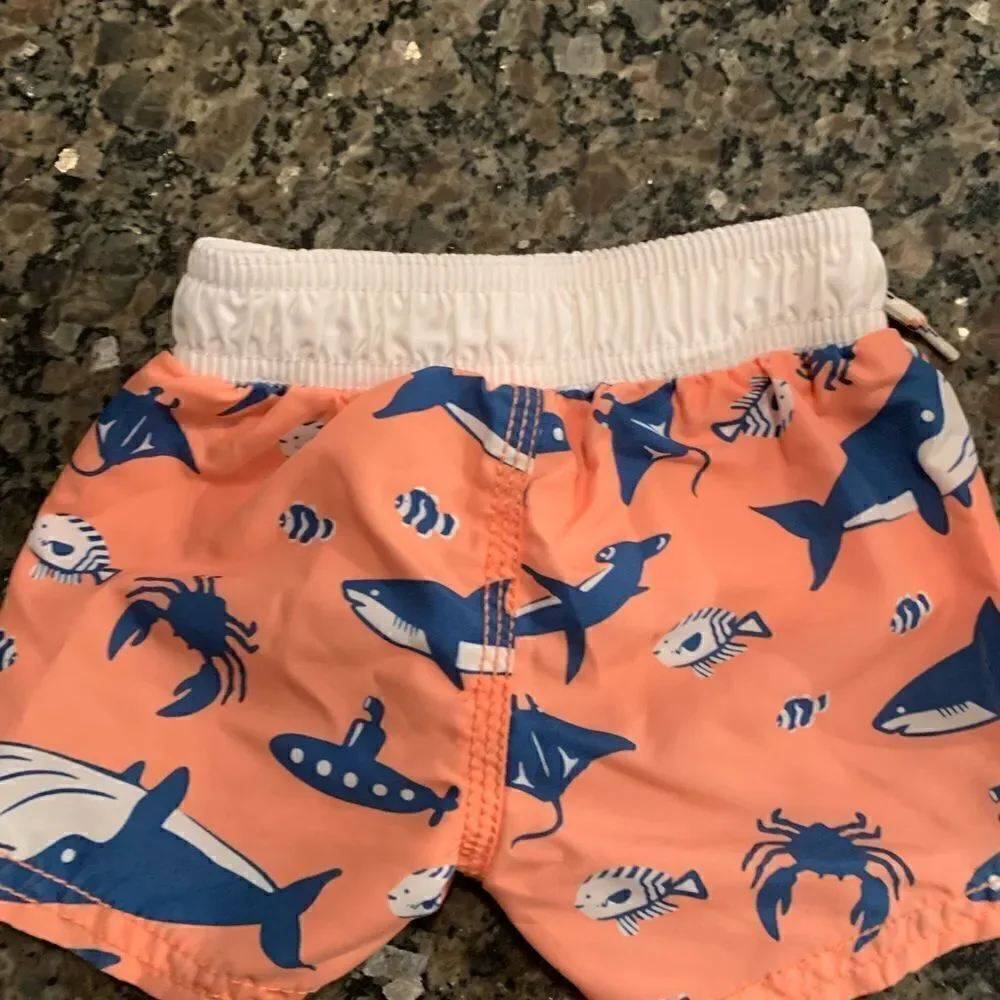 OshKosh B’Gosh Baby Boy bathing suit. Size:  3 months.  EUC.